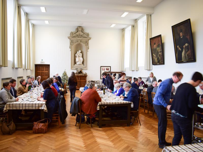 Bisdommedewerkers ontdekken Grootseminarie Ten Duinen © Sim D’Hertefelt - Bisdom Brugge