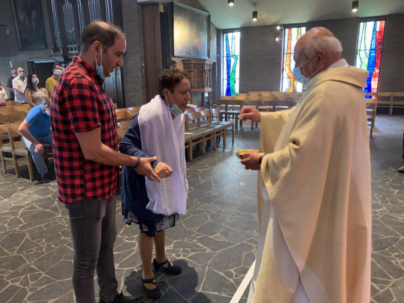 Eerste maal deelname aan de eucharistie 