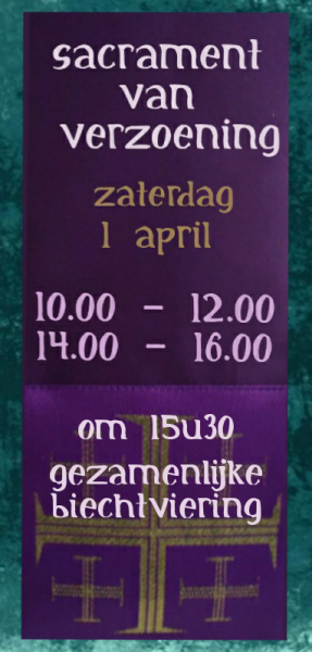1 april verzoening  © Elzbieta Krzyska