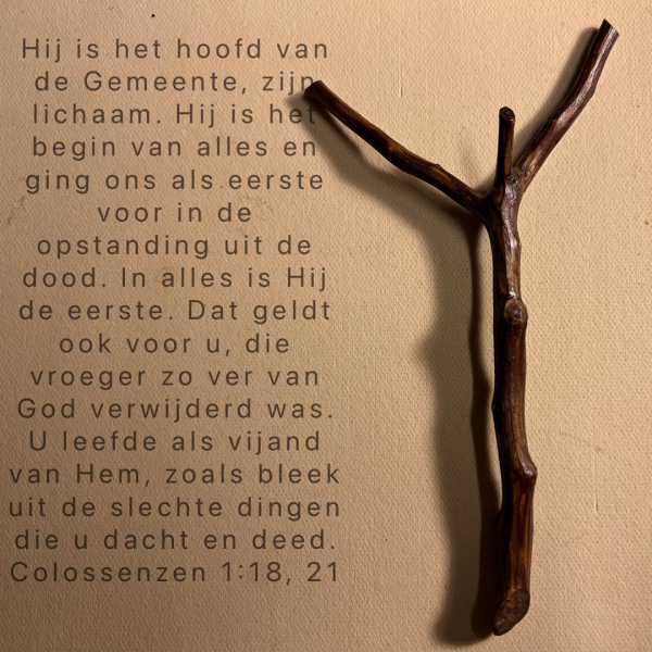 Uit Colossenzen op beeld Christus © Chris De Groote