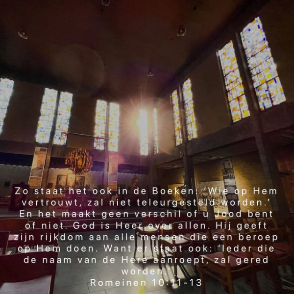 Uit Romeinen op beeld Damiaankerk © Chris De Groote