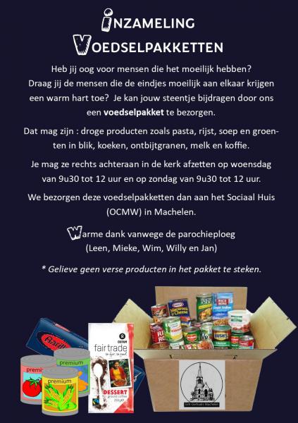 INZAMELING VOEDSELPAKKETTEN © @EVD