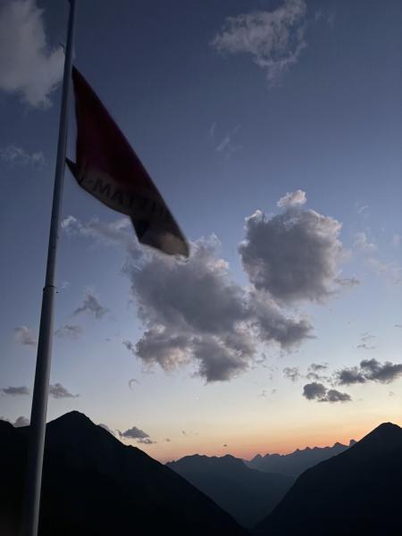 De vlag op de top 