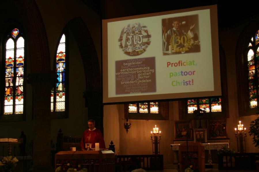 jubileumviering Christ Demeester - 30 jaar priester © Federatie Krekedal Kortemark