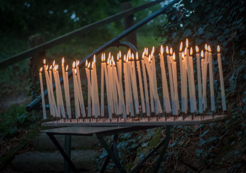 kaarsjesprocessie jeugdkapel 