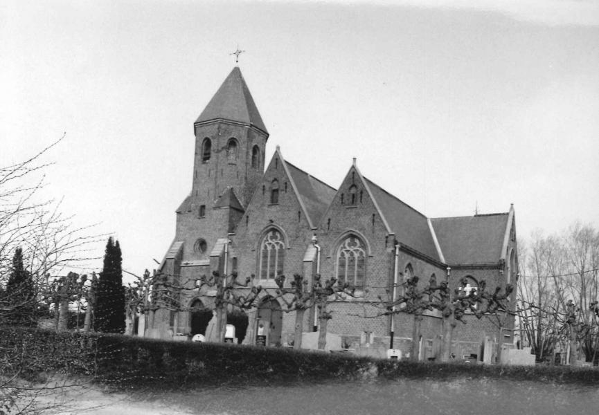 kerk grammene in 1990 © agentschap onroerend erfgoed