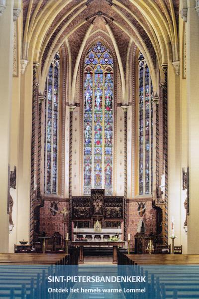 Afbeelding van binnen in de Sint-Pietersbandenkerk 