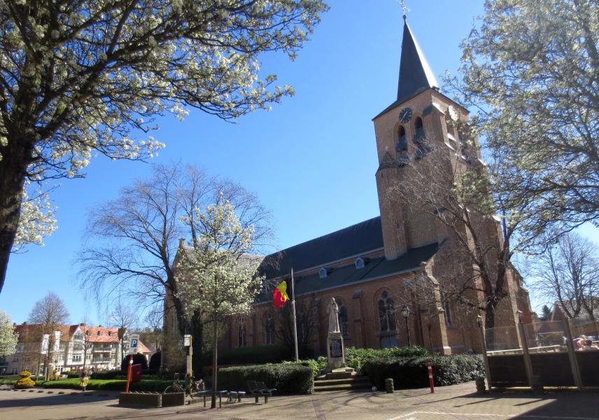 zicht vanuit de Leistraat