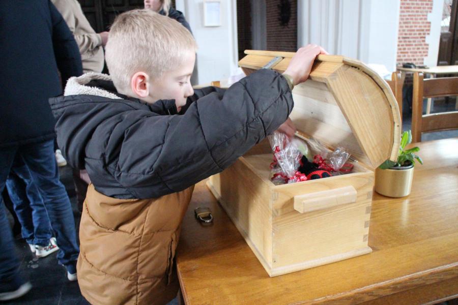 De schat is gevonden 