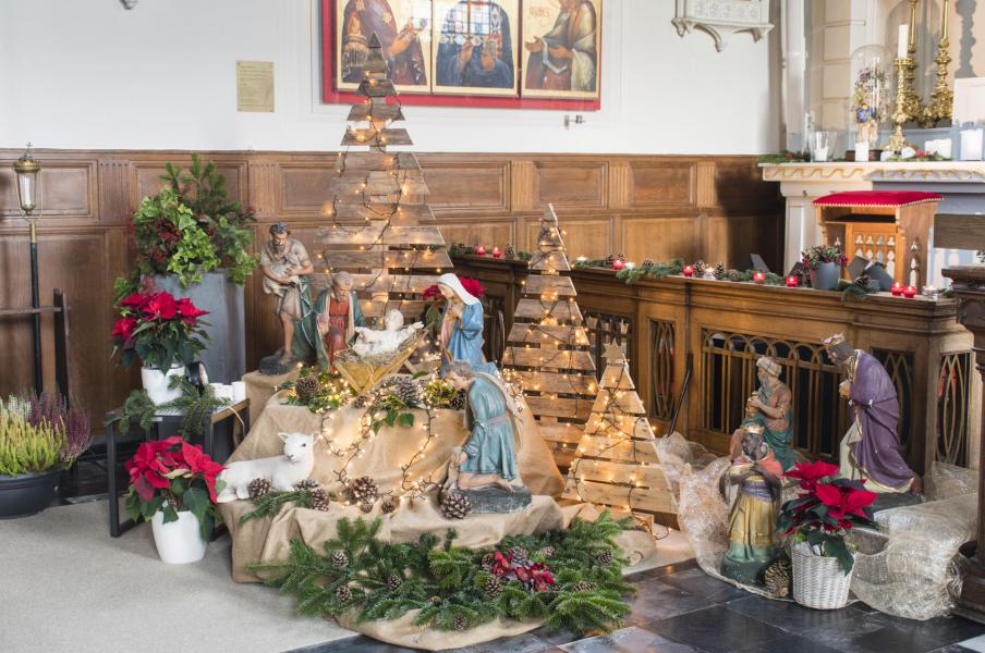 Kerststal Moregem © MVC