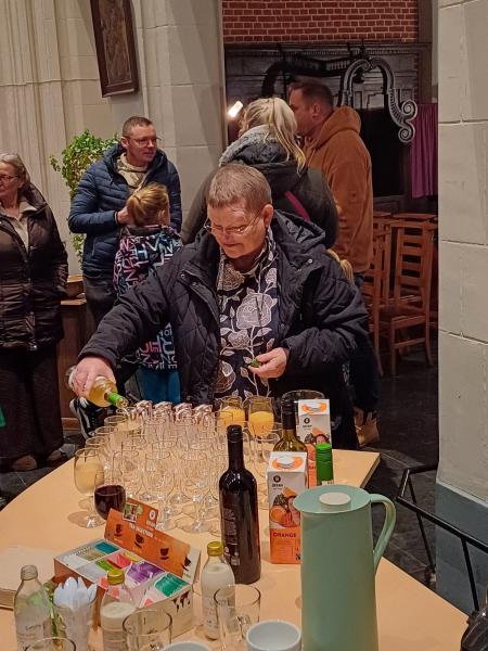 Na de viering was er een receptie © RvH