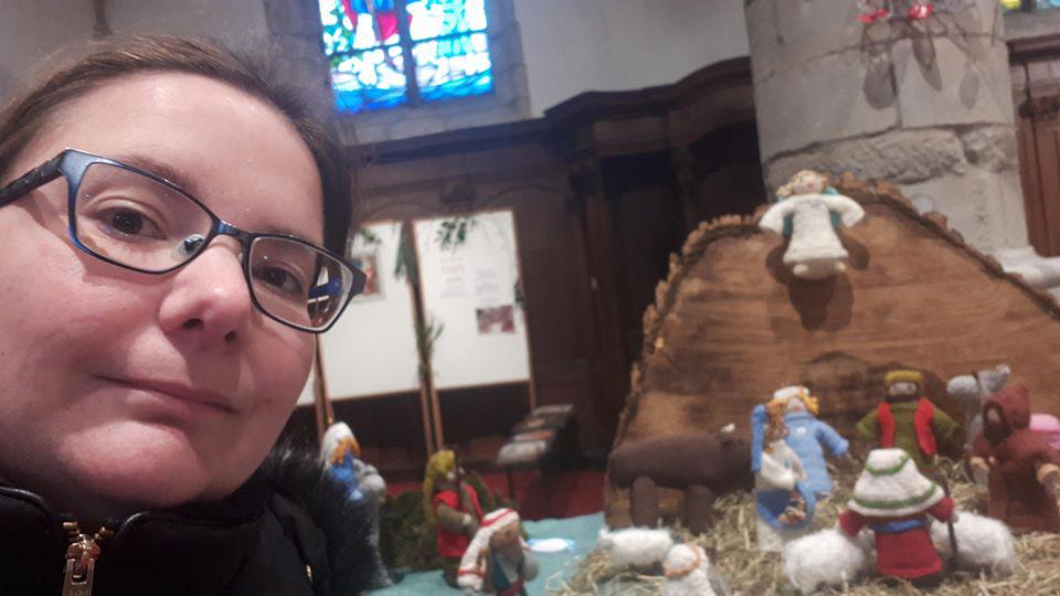 Kerstalfies op de kerststallententoonstelling in Pollare 