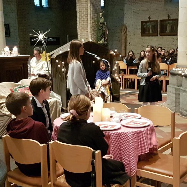 Kerstavondviering 2019 in onze Sint-Dionysiuskerk van  Zarren © Sarah Depoorter - Krekedal Kortemark