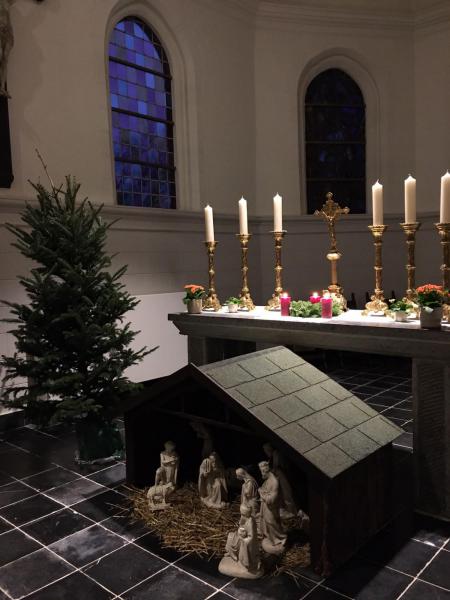 Kerststal in de kerk van Eichem © Servaes Seifi