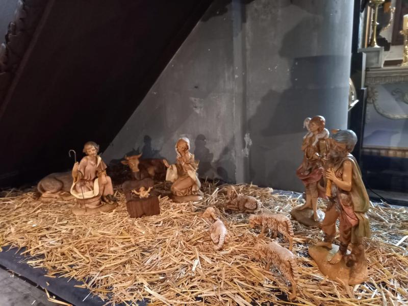 Kerststal in de kerk van Voorde © Alexander Vandaele