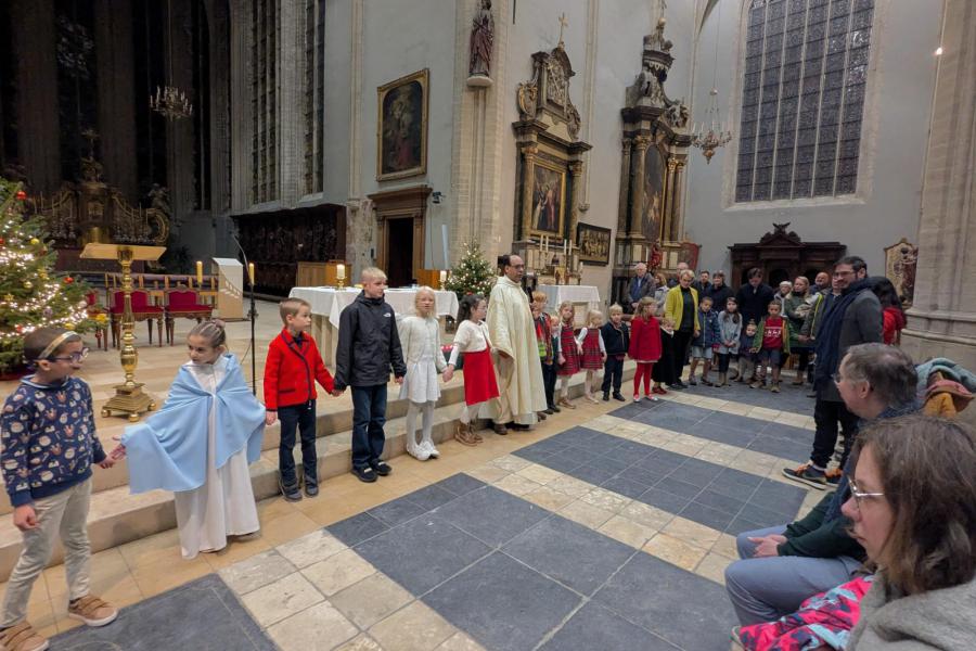 Kinderkerstviering 