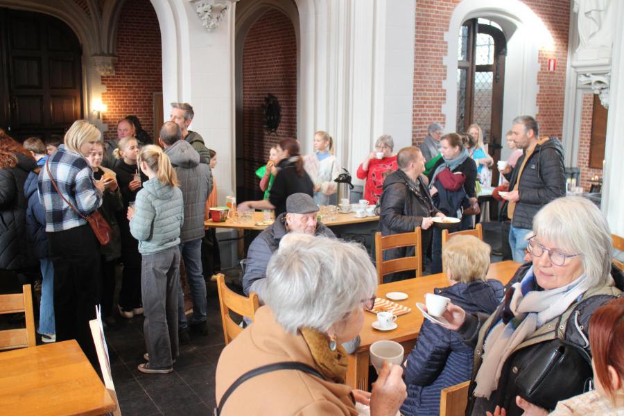 DE koffie viel duidelijk in de smaak © RvH