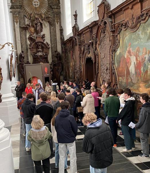 Kruisweg in de Abdijkerk Ninove - 03-04-2026 