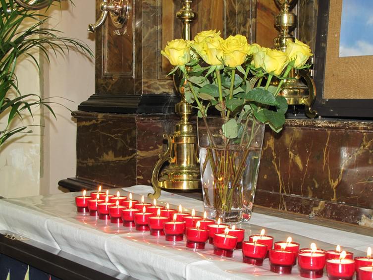 De lichtmisviering in het Centrum 