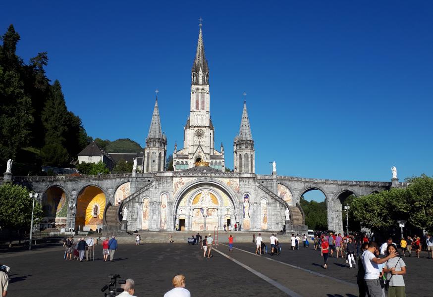 De Lourdesbasiliek 