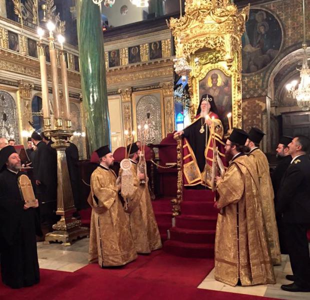 De oecumenisch orthodoxe patriarch. © Tommy Scholtes