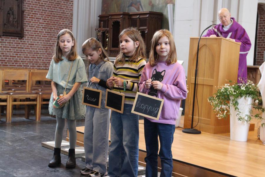 De eerste communicanten 