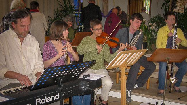 Marc, Sophie, Veerle, Jonas en Stéfanie 