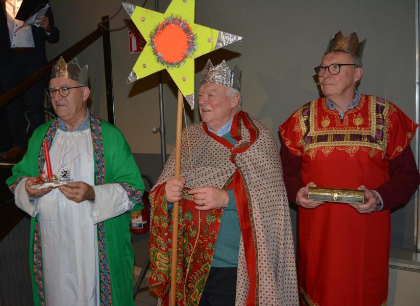 Drie koningen op bezoek © NEOS kuurne