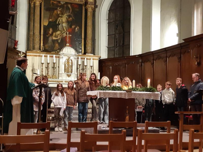 Naamopgave vormelingen Aspelare © Lieve Torrekens