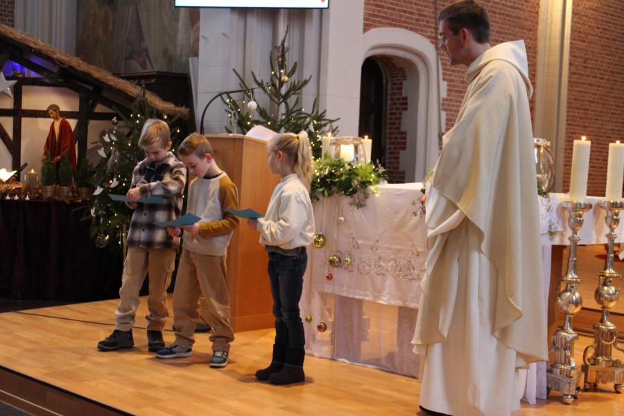 Naamopgave van de eerste communicanten © RvH