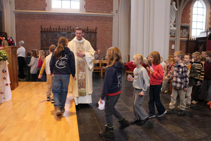 Naamopgave van de eerste communicanten © RvH