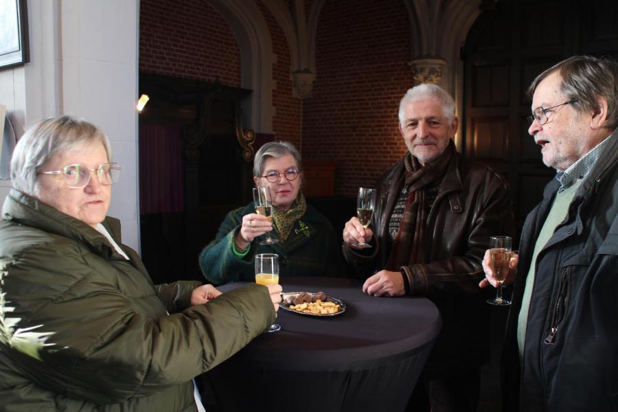 We klinken op het nieuwe jaar © RvH