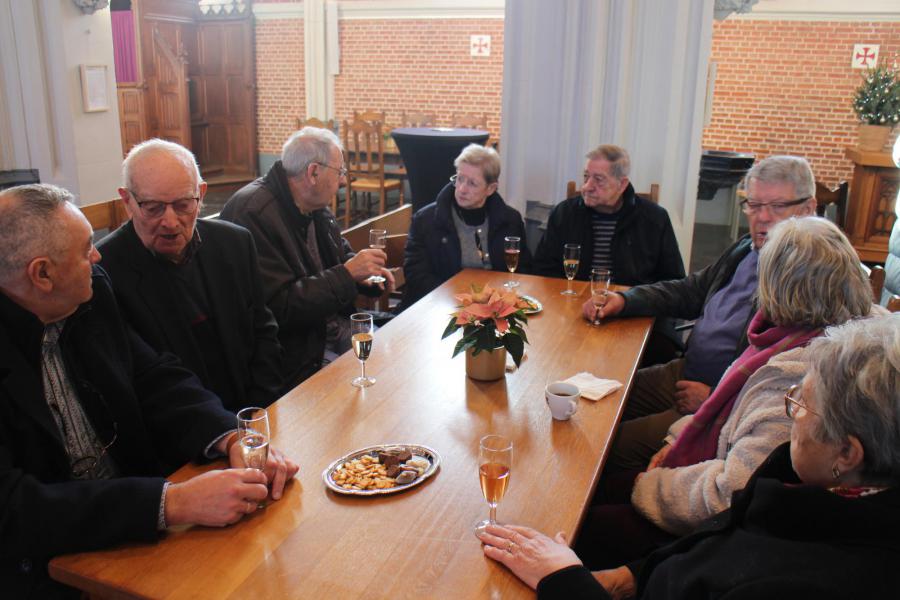 We klinken op het nieuwe jaar © RvH