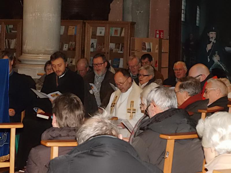 Oecumenische viering van 2018 in de Begijnhofkerk te Aalst. 