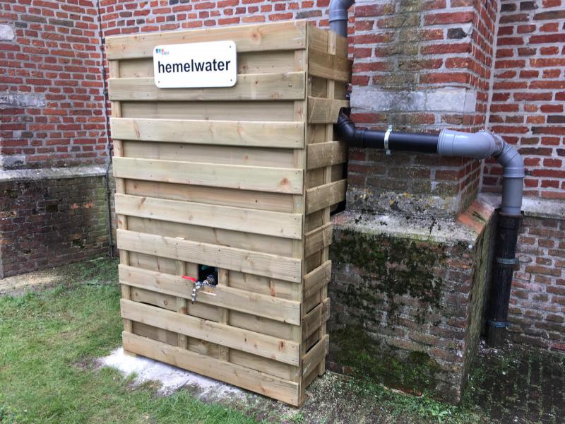 De tank mooie afgewerkt © Sint-Martinus Olen