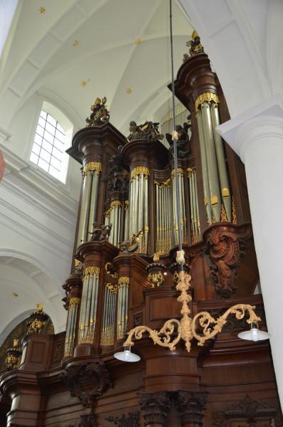 Het orgel van de Abdijkerk van Ninove © Claudia Van den Houte