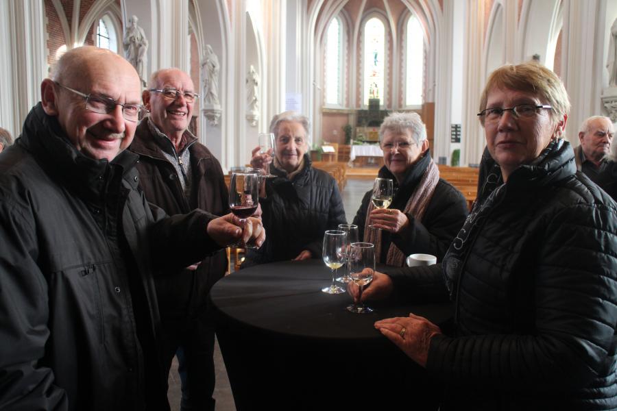 Nieuwjaarsdrink in de kerk © RvH 