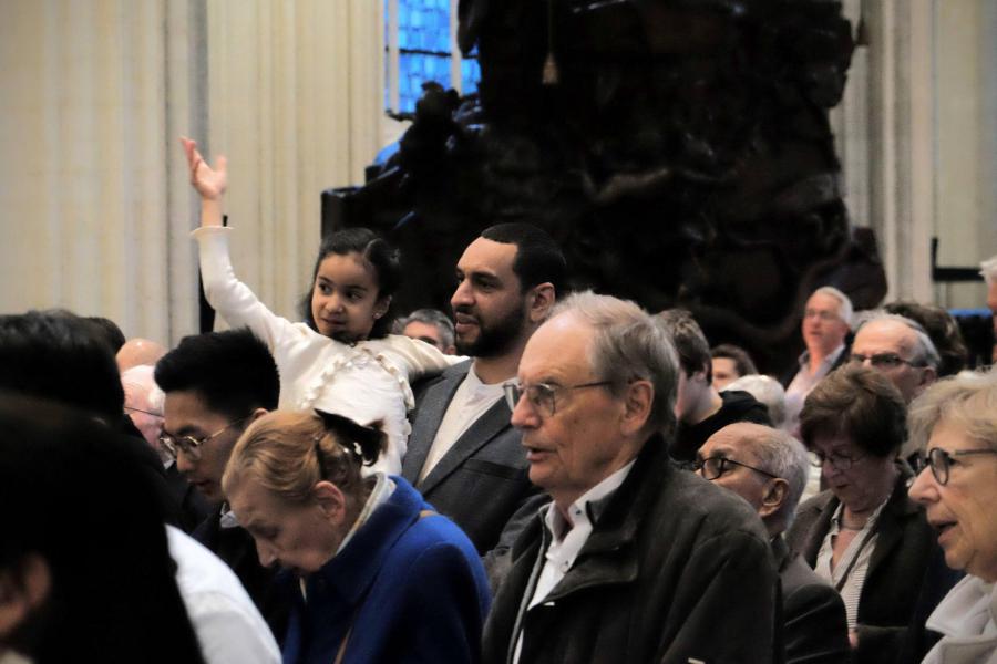 Paasnacht in de Leuvense Sint-Pieterskerk 2025 © Pastorale zone Leuven aan de Dijle