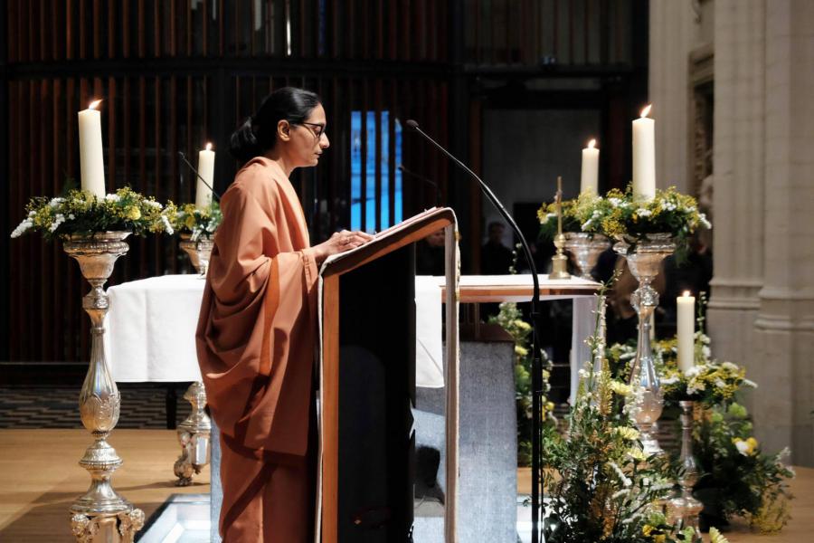 Paasnacht in de Leuvense Sint-Pieterskerk 2025 © Pastorale zone Leuven aan de Dijle