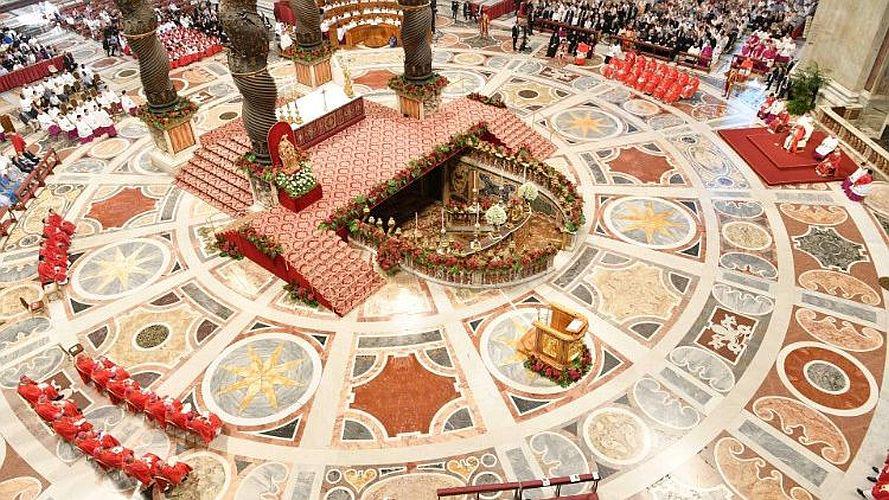 De viering van vanmorgen in Rome © Vatican Media