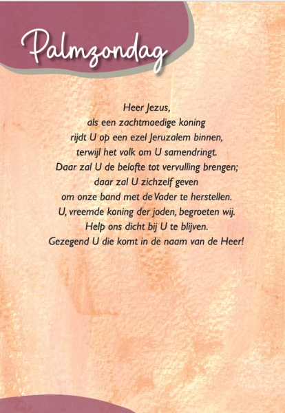 uit: Bidden in de 40dagentijd © CCV Gent