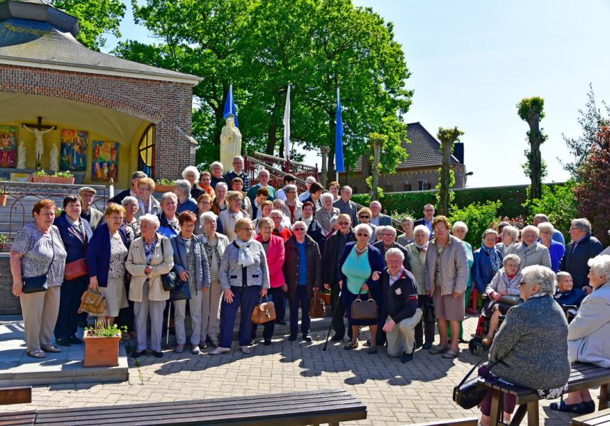 Parochie Moorsele op bedevaart naar Dadizele © Gilbert Witdouck 