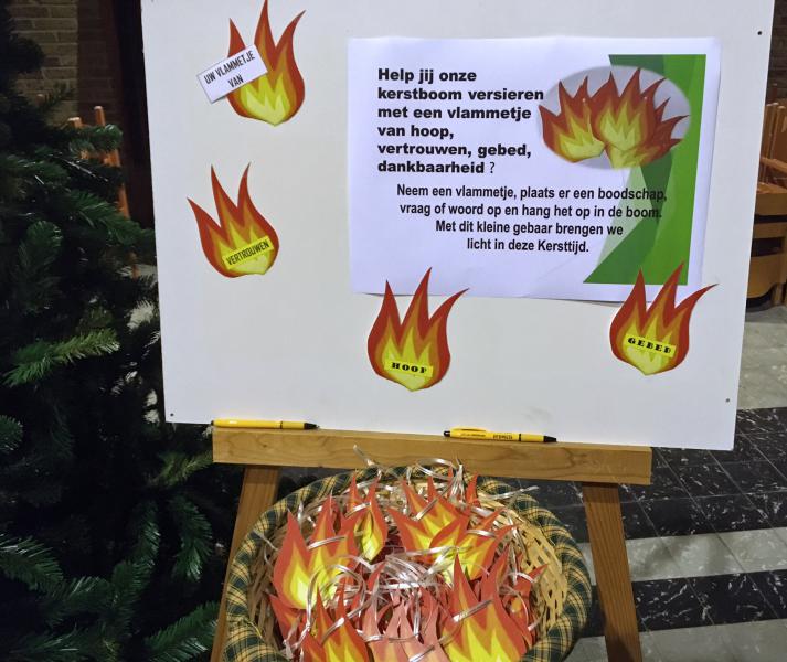 Samen uitkijken naar het Licht © parochie Sint-Jozef Harelbeke