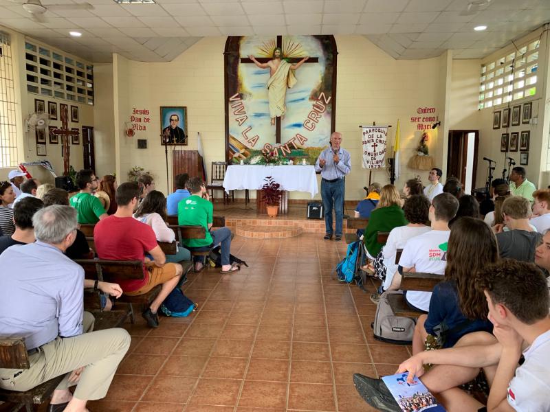 De Vlaamse priester Patrick Hanssens vertelt over zijn werk in Panama. © Kerknet