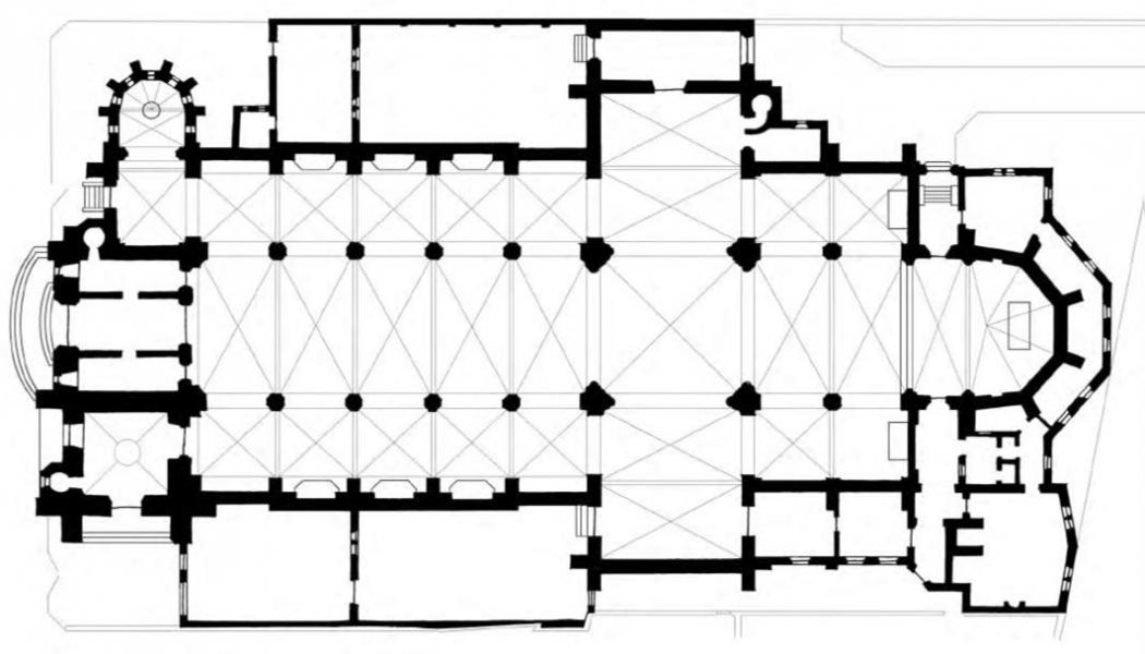 grondplan kerk 