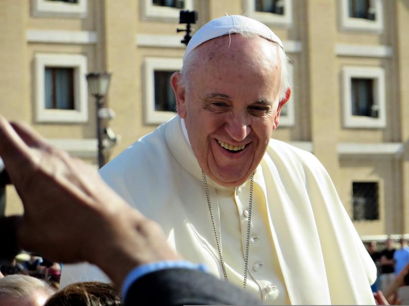 Paus Franciscus © Pixabay - 1784304 - Günther Simmermacher