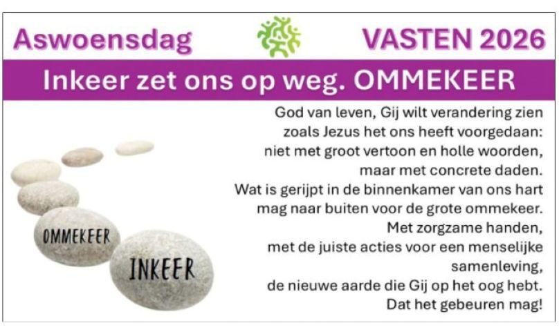 Aswoensdag © Bisdom Hasselt