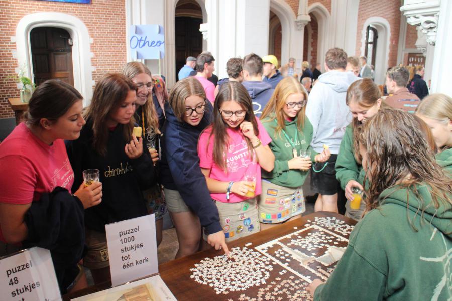 De receptie met de chiro © RvH