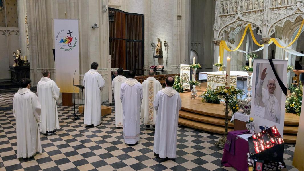 Requiem voor Paus Franciscus © Pastorale zone Leuven aan de Dijle