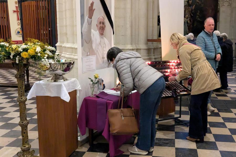 Requiem voor Paus Franciscus © Pastorale zone Leuven aan de Dijle